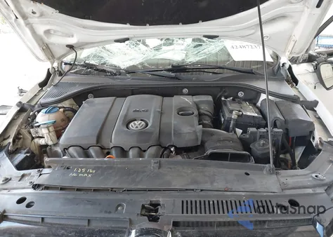 2013 Volkswagen Passat 2.5L S from USA, damaged, VIN 1VWAH7A32DC016989